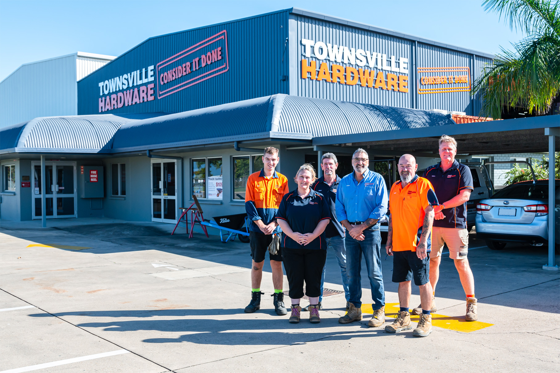 General Hardware staff Townsville Hardware